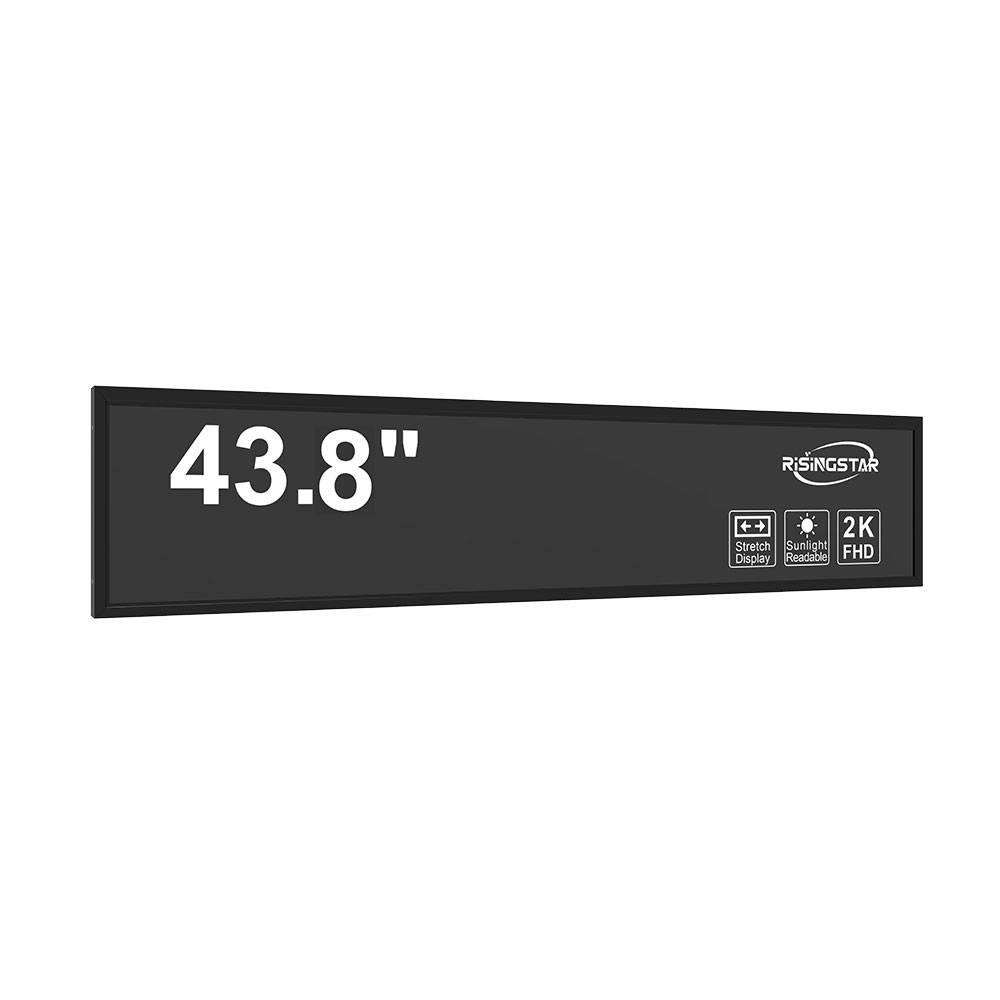 Outdoor High-Brightness LCD Strip Displays for Passenger Information Systems